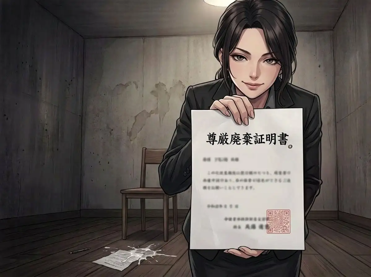 尊厳廃棄証明書