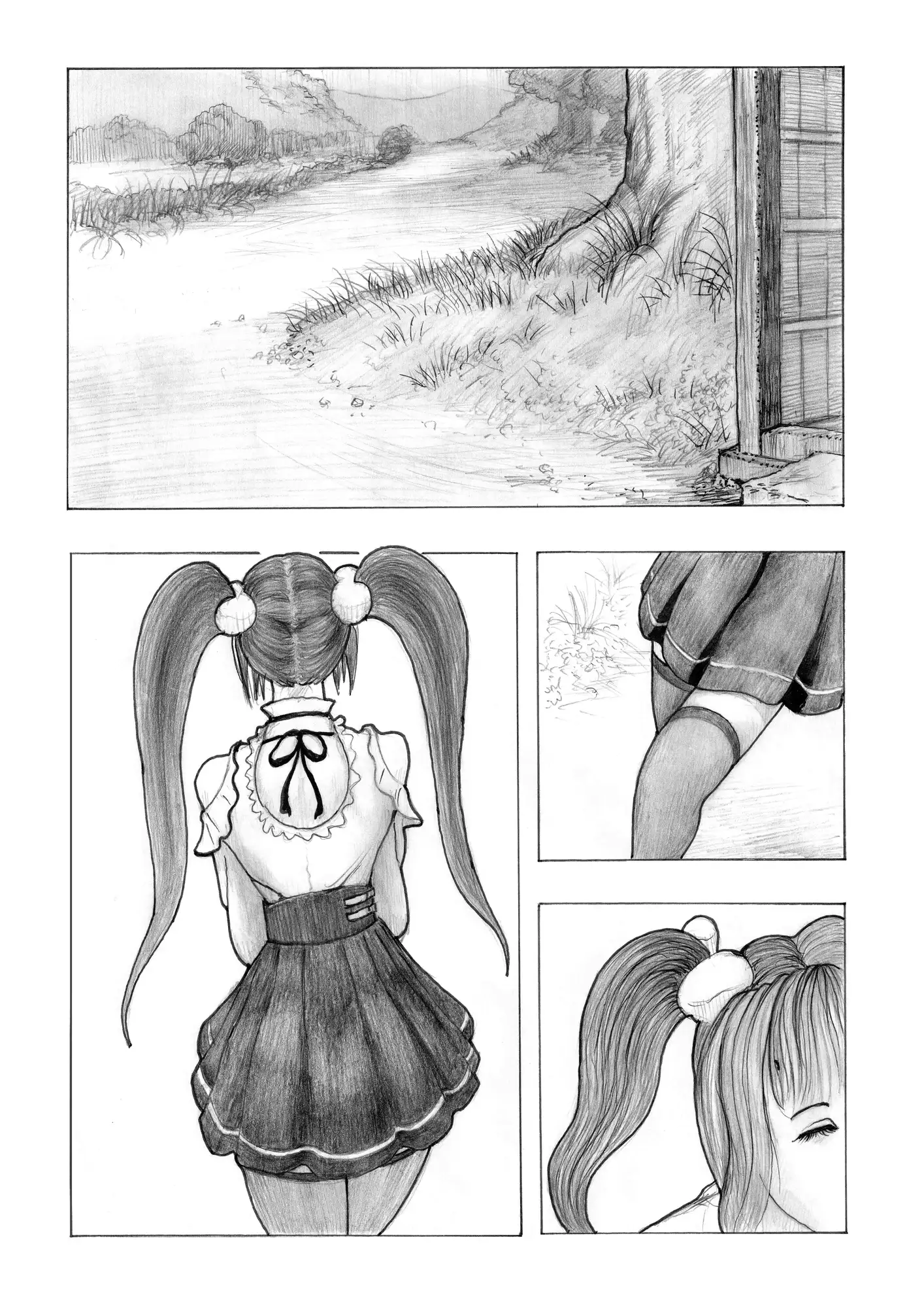 嵐のバス停でゴスロリ娘の初エッチ！シタチチ～女の目覚め～第三話