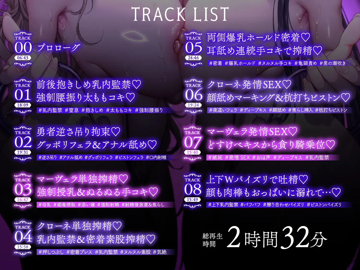 【逆レ○プ】乳内監禁〜再〜淫魔に搾られ腹上死した貴方は、教会で復活するも再び淫魔の乳内に監禁され、生かさず殺さず飼い殺される♡〜