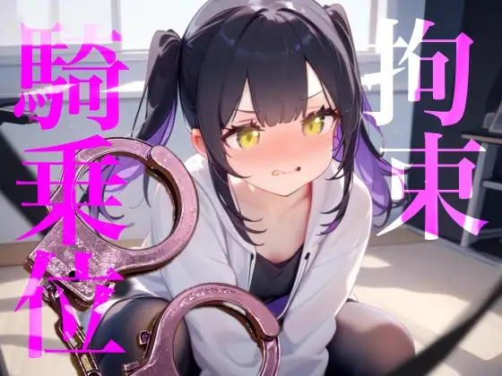 【拘束騎乗位】後ろに手を拘束されて腰をぐちゃぐちゃ掻き回しちゃう////