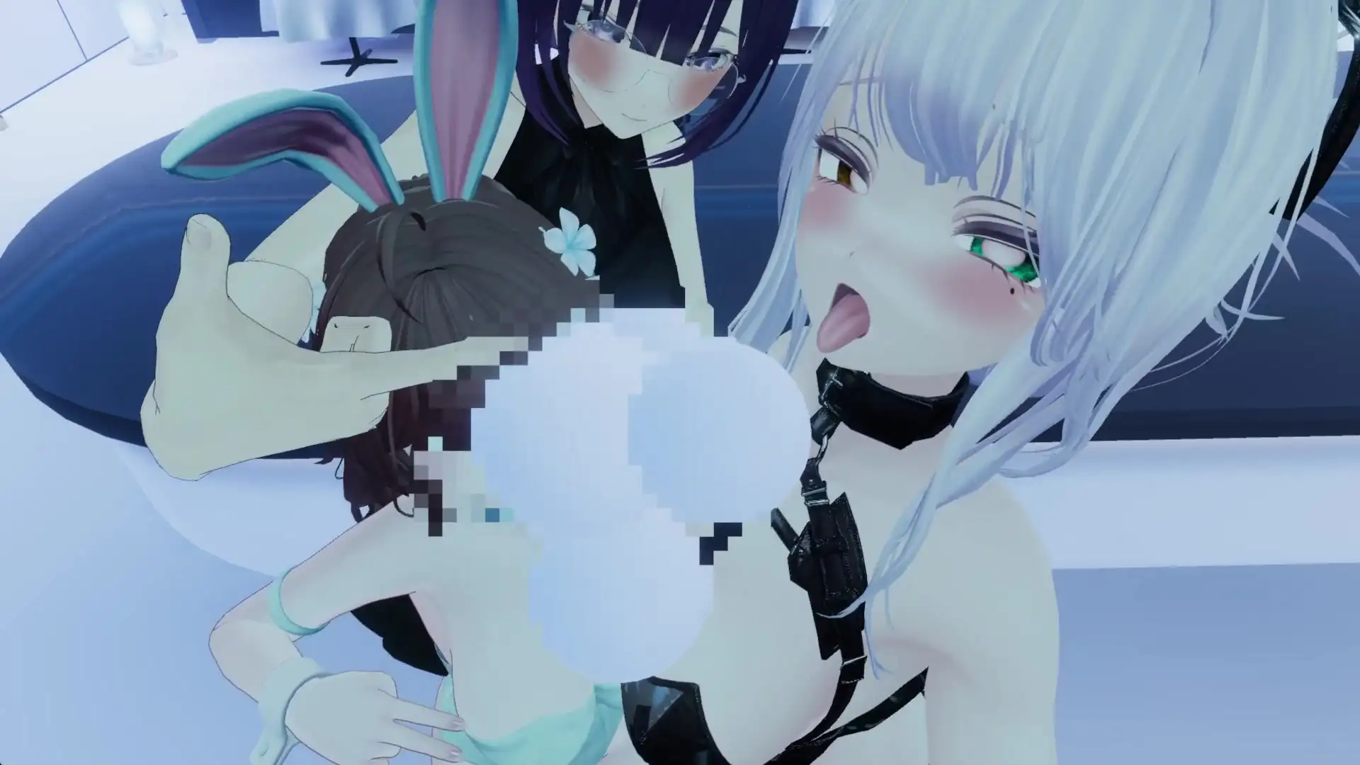 【視聴者参加型】巷で噂の酒池肉林♡みんなで精液ぶっかけて♡【ChilloutVR】 雅乃つむぎ