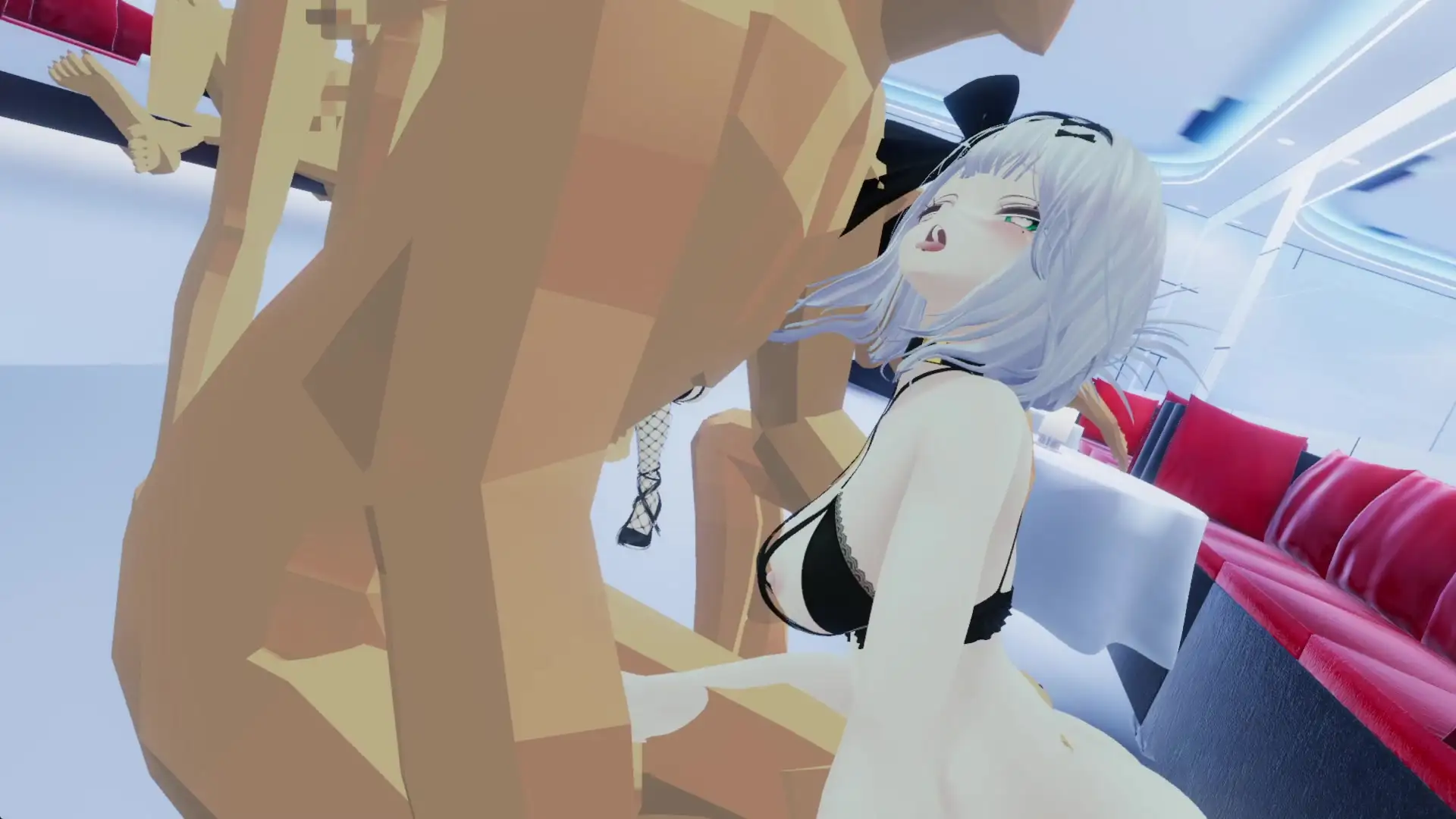 【視聴者参加型】巷で噂の酒池肉林♡みんなで精液ぶっかけて♡【ChilloutVR】 雅乃つむぎ