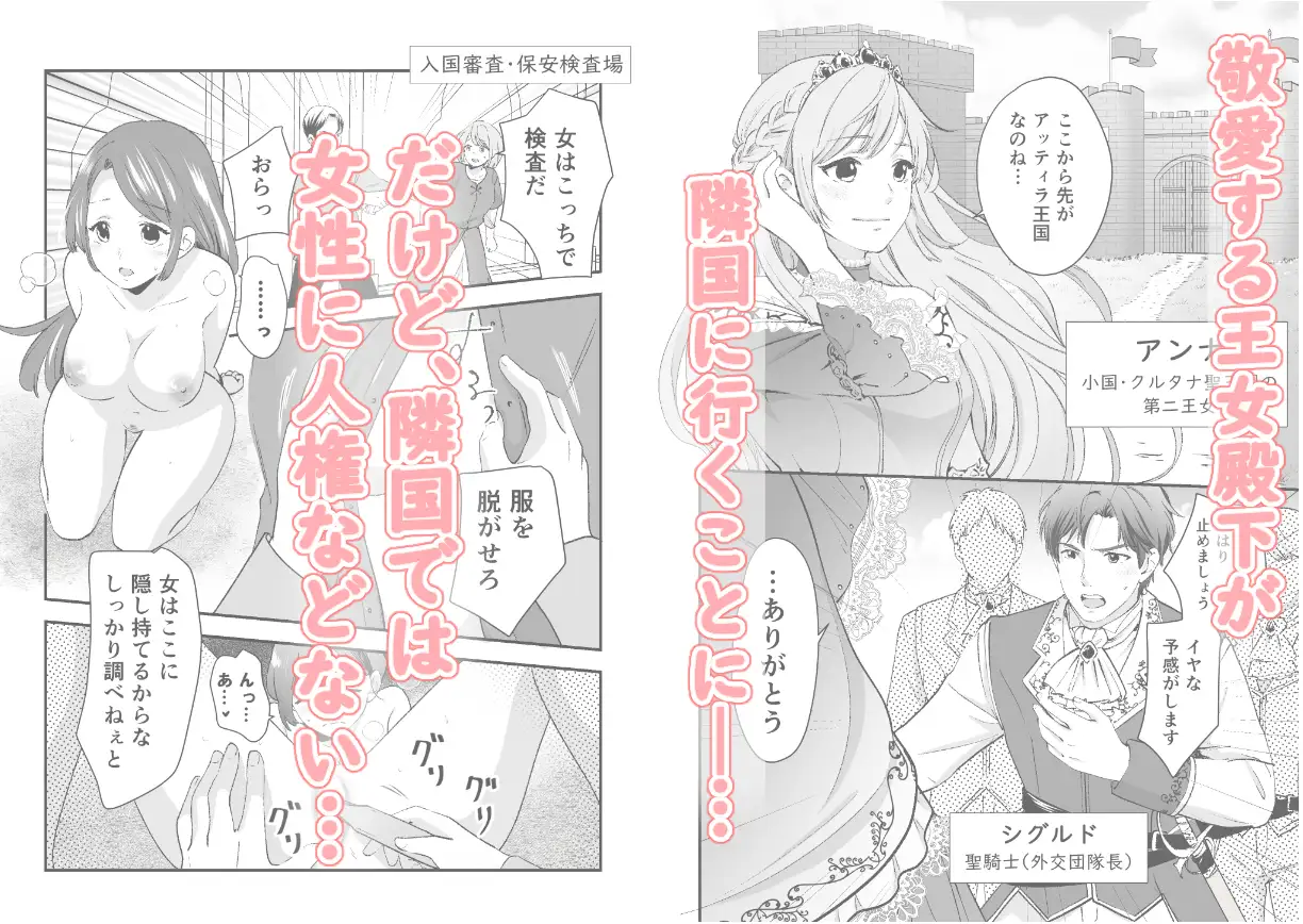 人権がなくなった王女殿下 ～入国審査編～