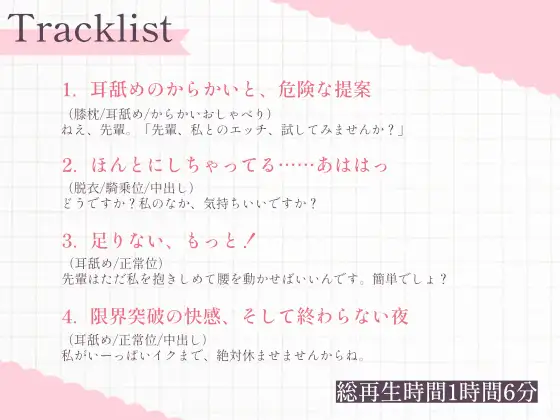 先輩、私とのえっち…試してみませんか?──小悪魔後輩るなの本気えっち