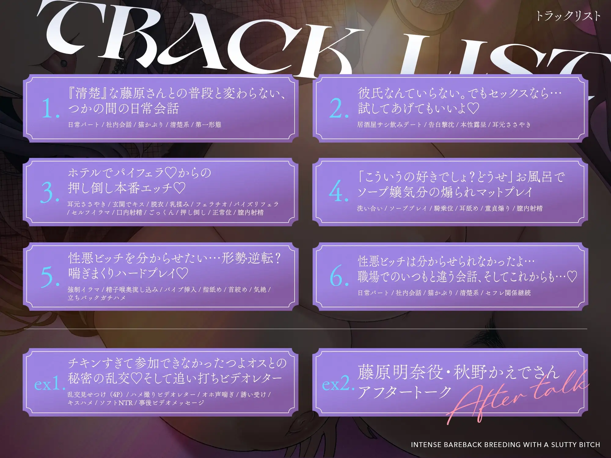 ヤリマンビッチと濃厚生交尾(CV.秋野かえで) 〜ラブじゃなければハメ放題〜