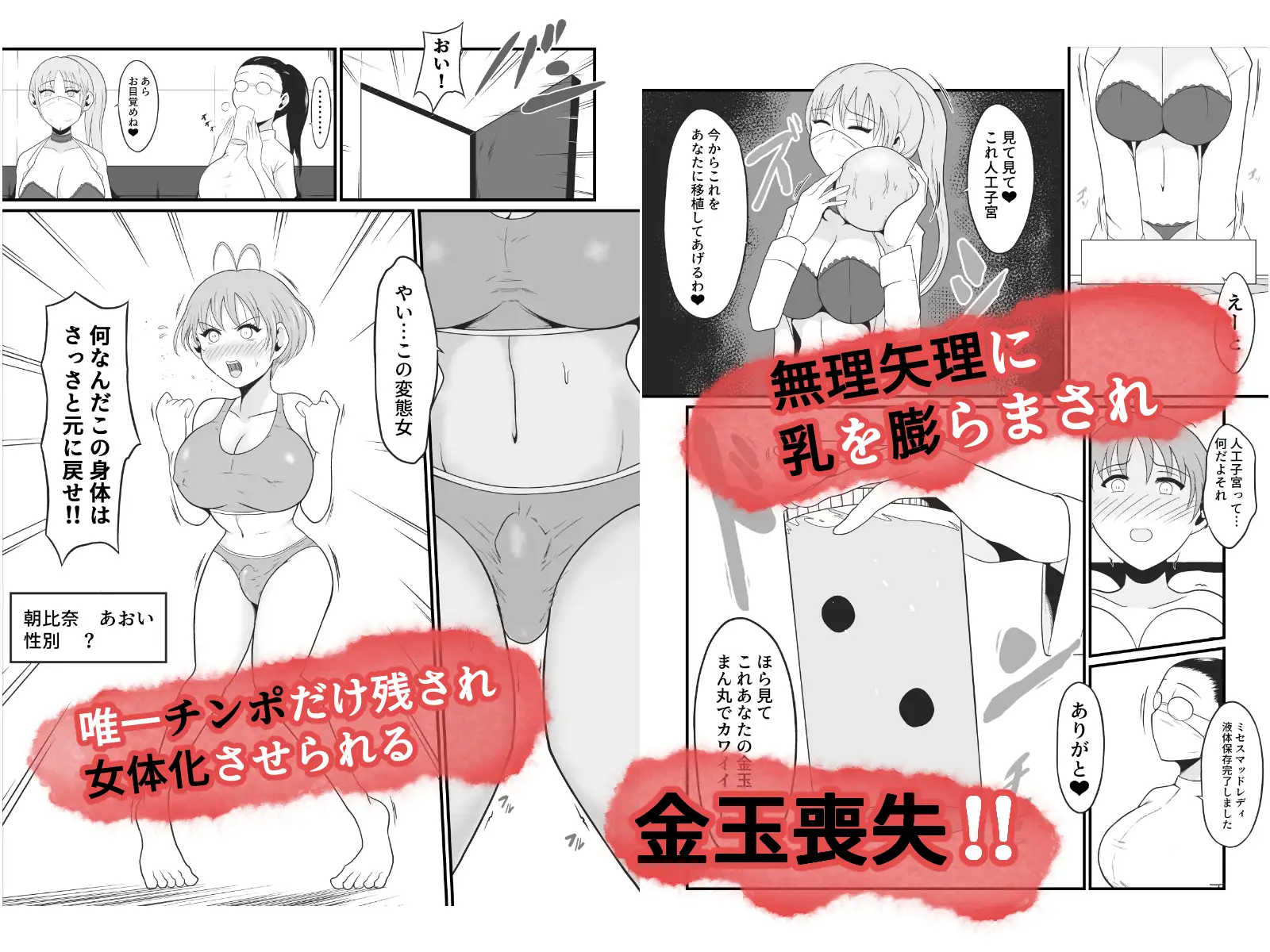 【TS快楽堕ち】俺があたしになった日～超リアルVRでメス化エチエチ追体験～