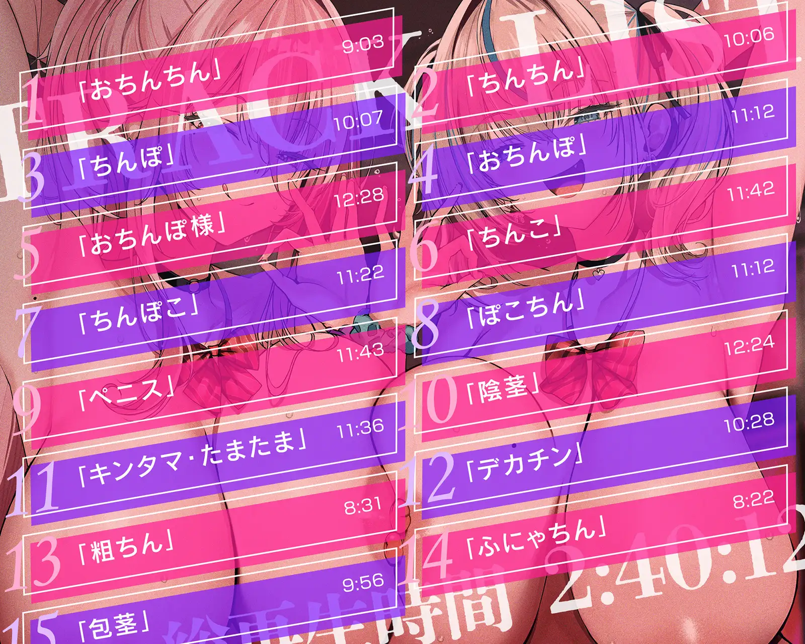 【チン呼び15種類】ねっちょり手淫部 ～ダウナー美少女のお手軽「びゅっびゅ」しこしこサポート♡～