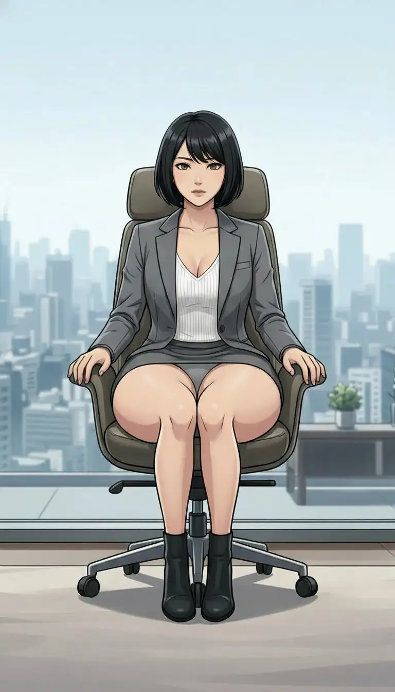 ブラック企業にミニスカOLになって潜入した人妻刑事、子宮に注ぎ込まれた精液の屈辱を、逆襲の火花に変えて