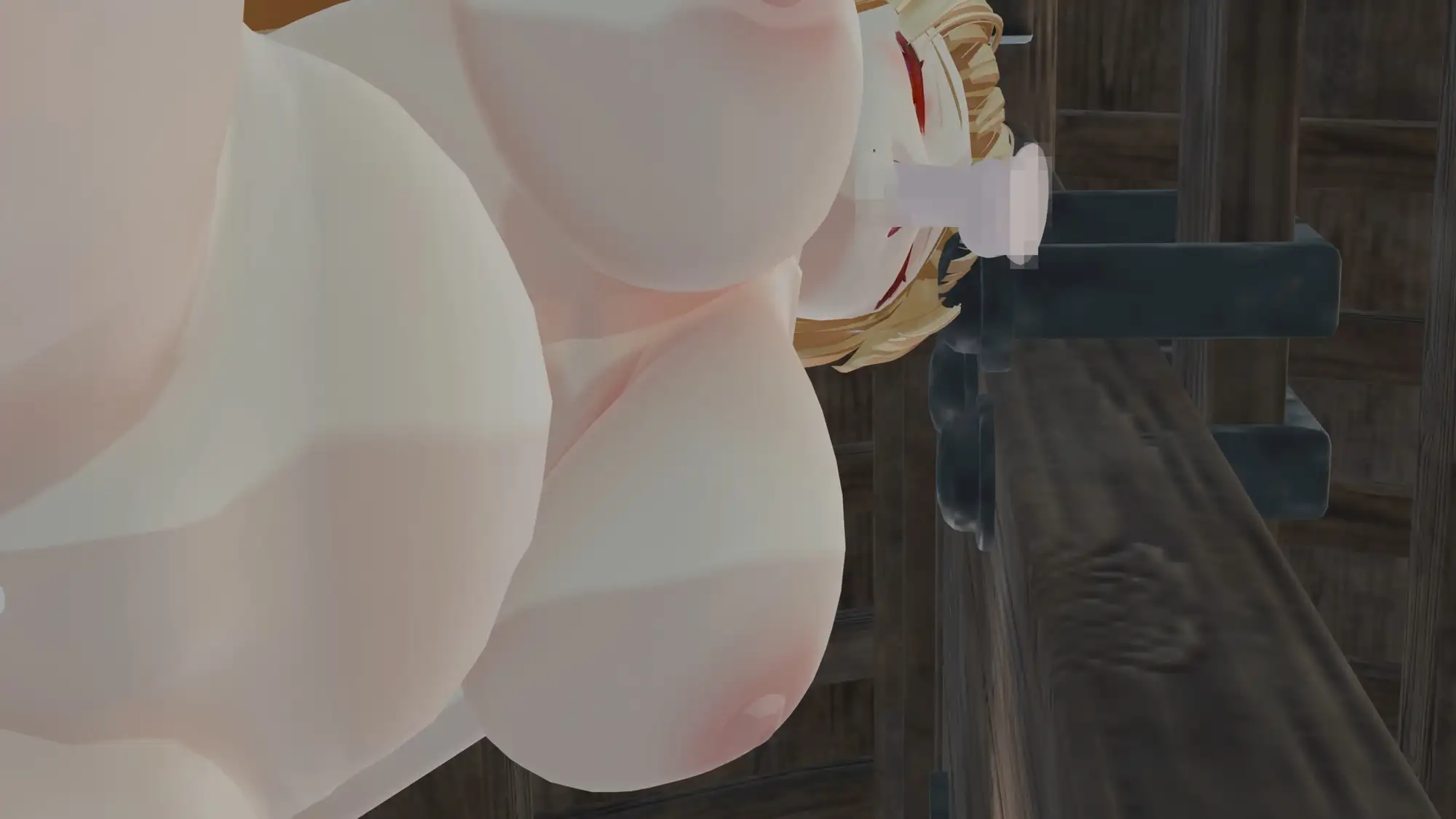 【100円動画】隠れた山道で出会ったフェラチオ少女