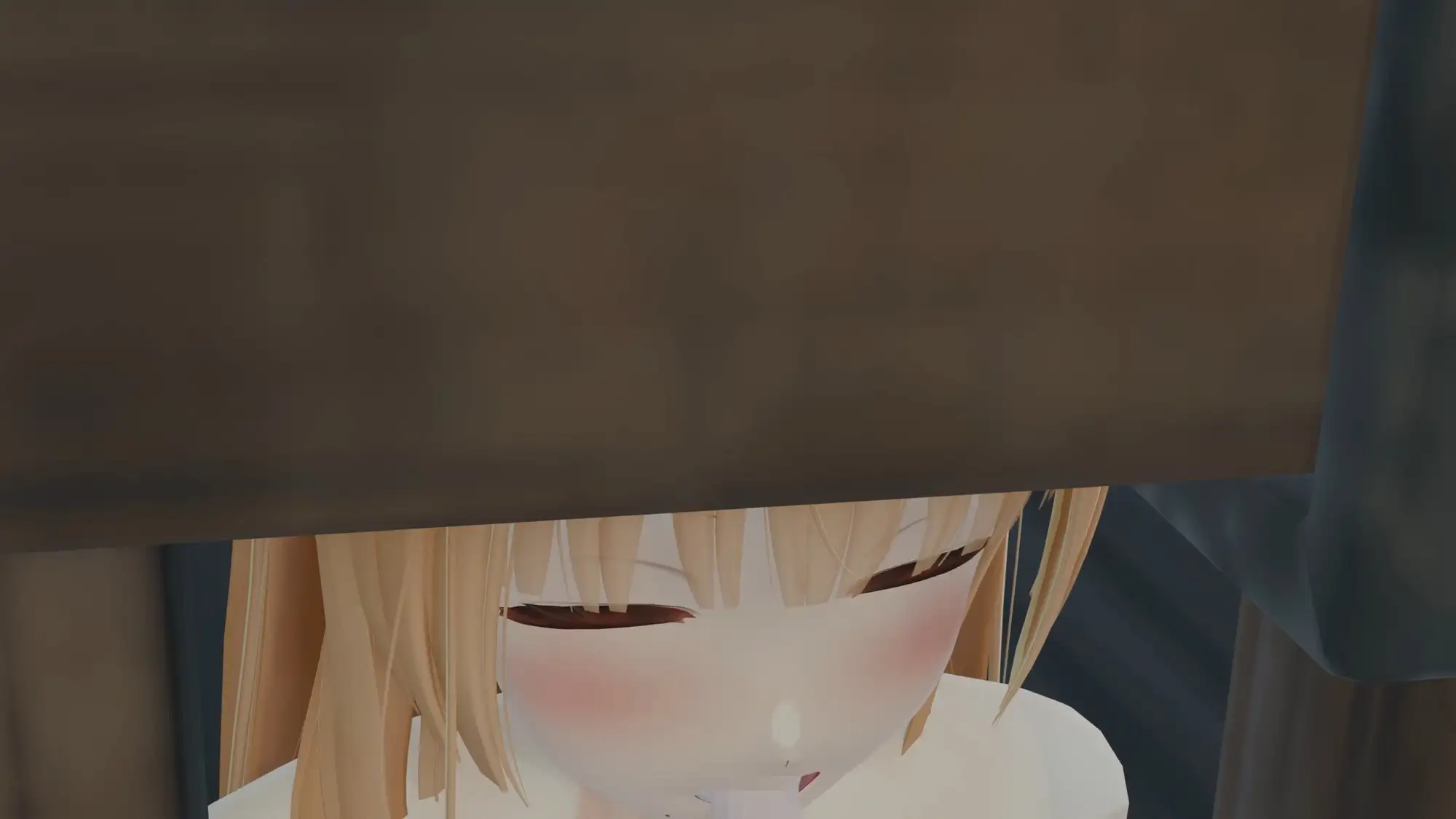 【100円動画】隠れた山道で出会ったフェラチオ少女