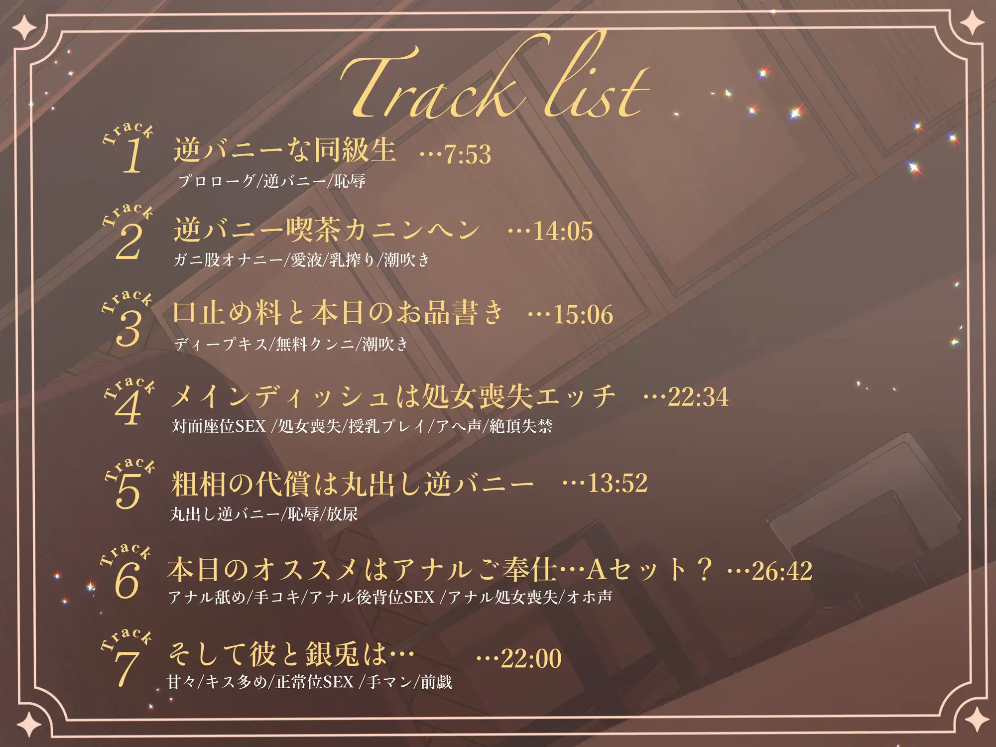 【CV瀬戸田リユウ】逆バニー喫茶カニンヘンへようこそ♡〜敏感ハーフな銀兎と秘密で恥辱なご奉仕メニュー〜