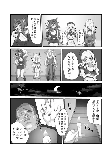 まどろみの安宿～卑劣な店主の忍び寄る毒牙～神官ミーナ編