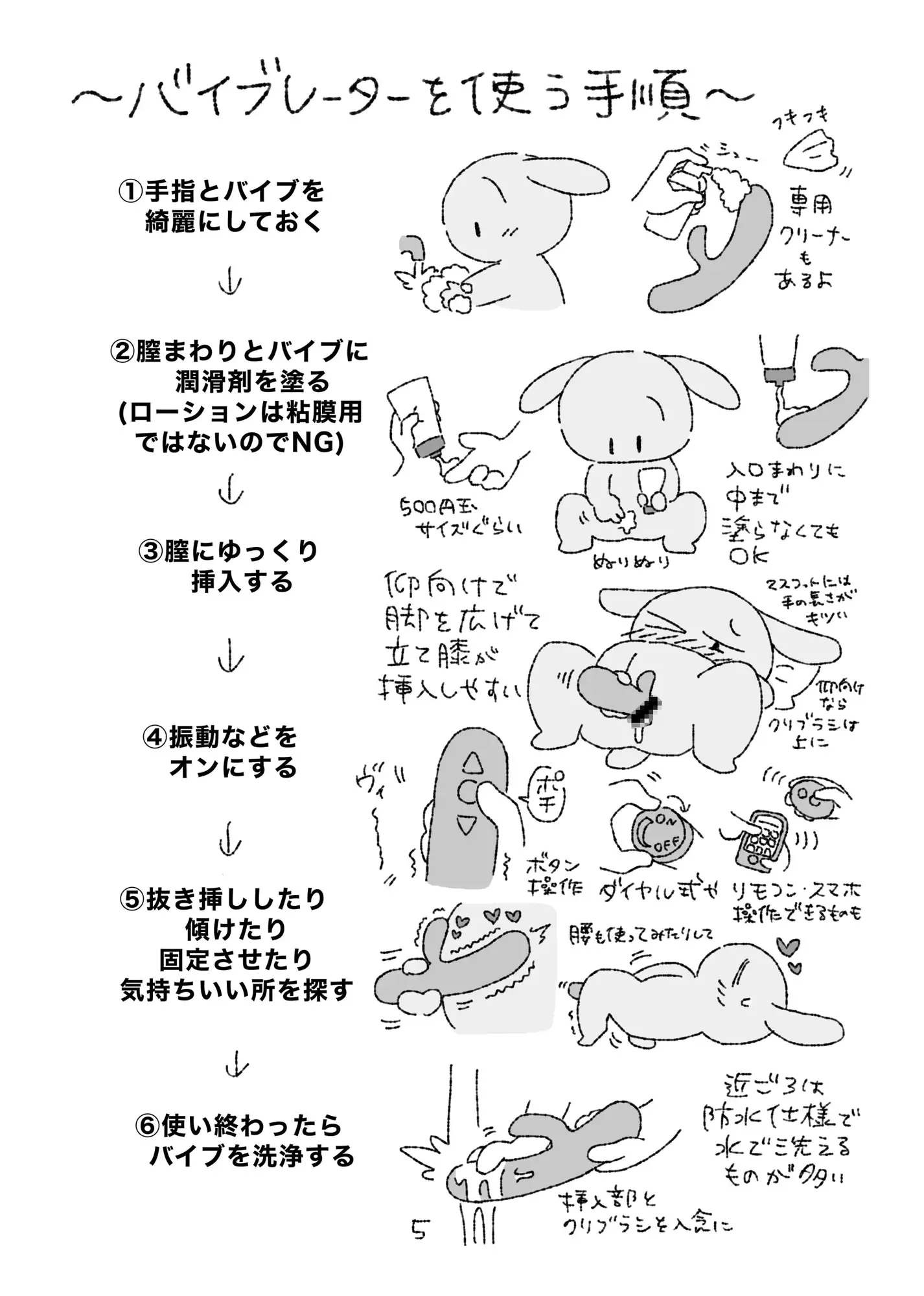 モブうさぎの創作用ラブグッズ資料本