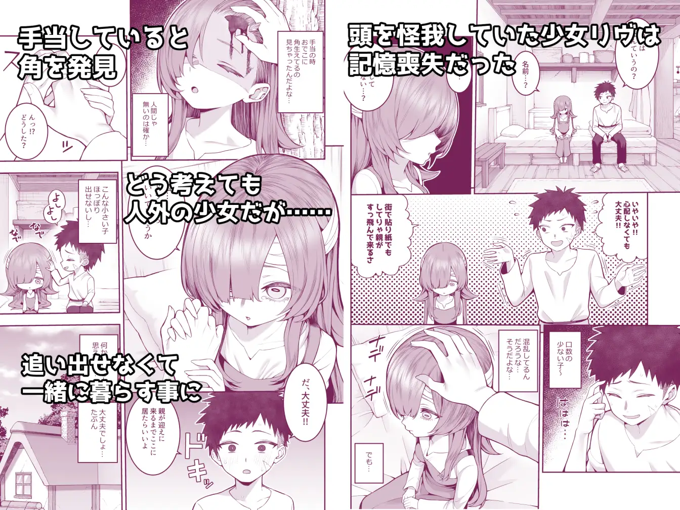 記憶喪失の娘を拾ったらサキュバスだった