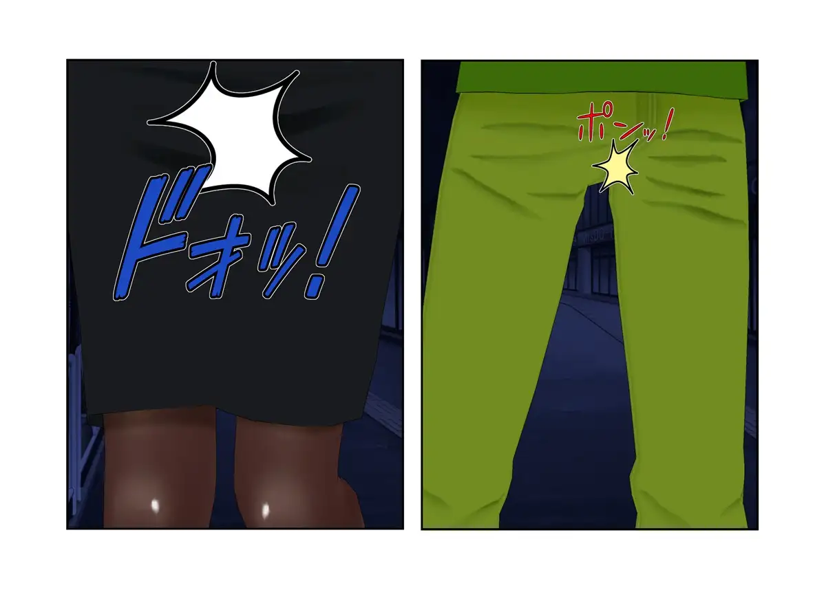 『お触り男と金責め婦警さん』夜道でお触りやっちゃった男が婦警さんに見つかり、女と舐めて振り切ろうとするもキ〇タマ蹴りで捕らえられる、金責め性差煽りのお話