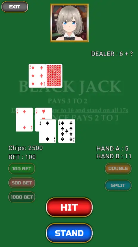 バニーちゃんとえっちなブラックジャック