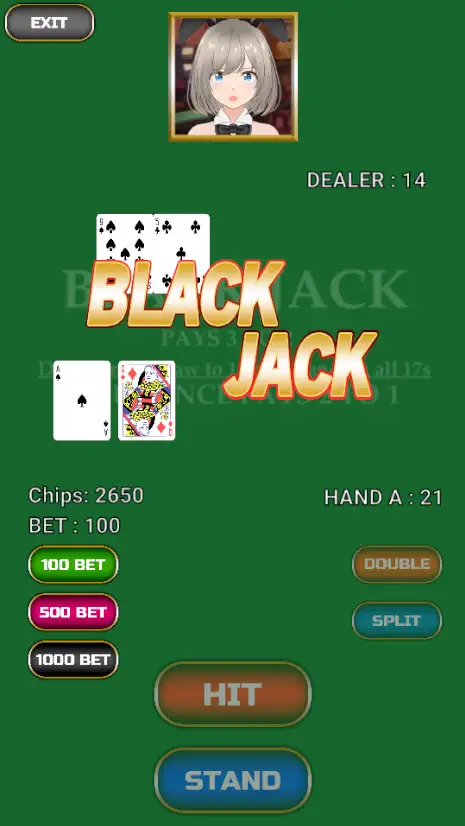 バニーちゃんとえっちなブラックジャック