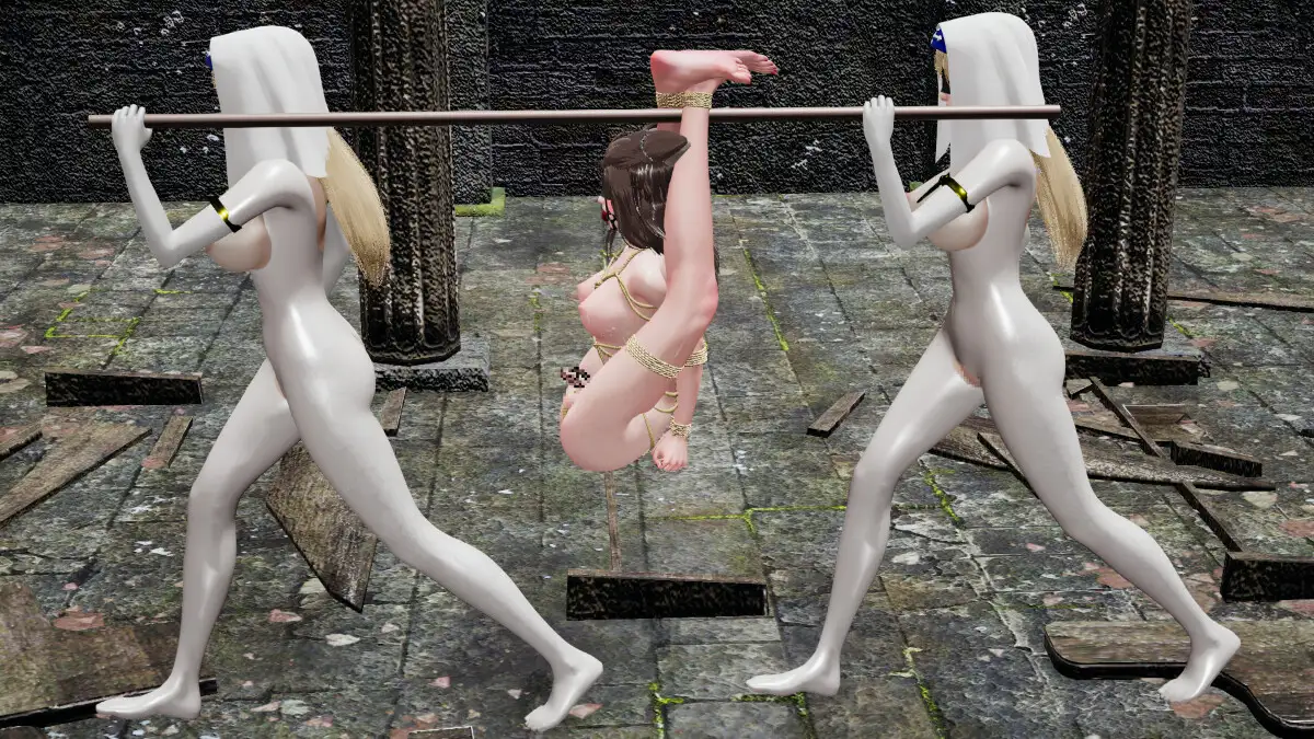 「闘〇大陸」朱〇清 ( ジュー・ジューチン ) 捕縛調教フタナリ化搾〇