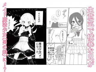 生意気な兄が魔法少女(男の娘)になったので雄になったことを分からせてメス堕ちさせる話