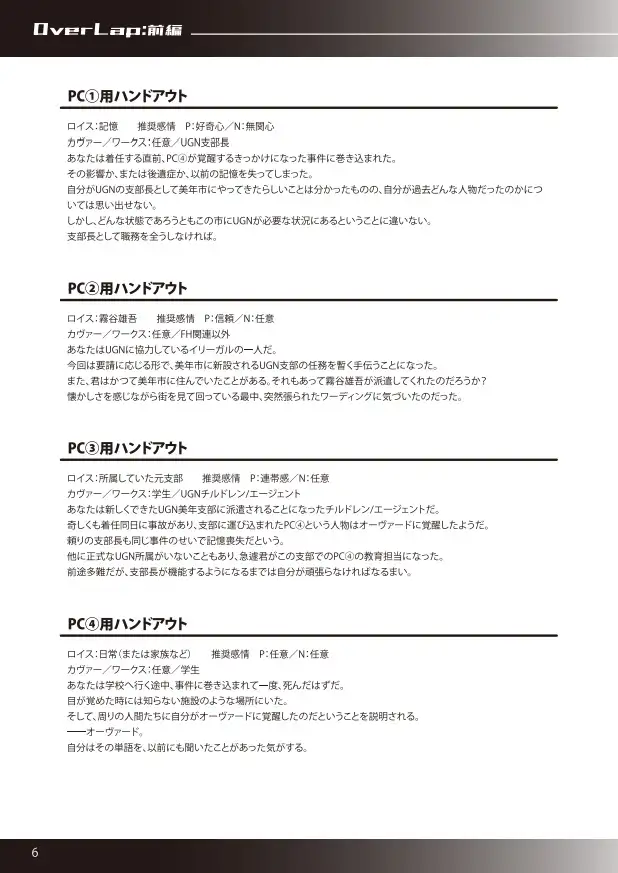 【DX3rd】Overlapキャンペーン 電子頒布版【SPLL:E113291】