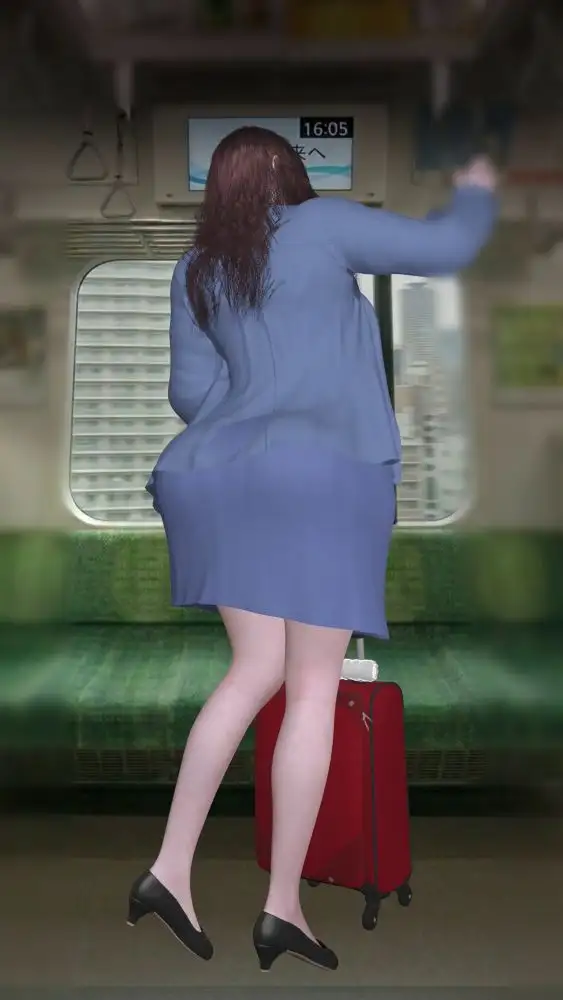 【4K/60fps】電車対面パンチラ～アプリで堕ちる通勤快速～神代優菜(31分35秒)