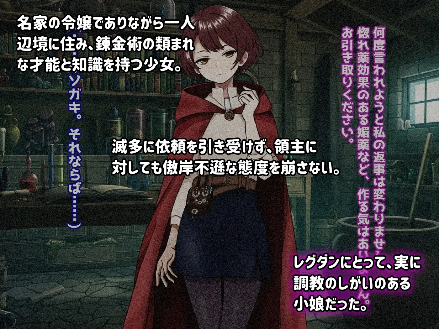 領主の野望 錬金術士の少女シャーリー