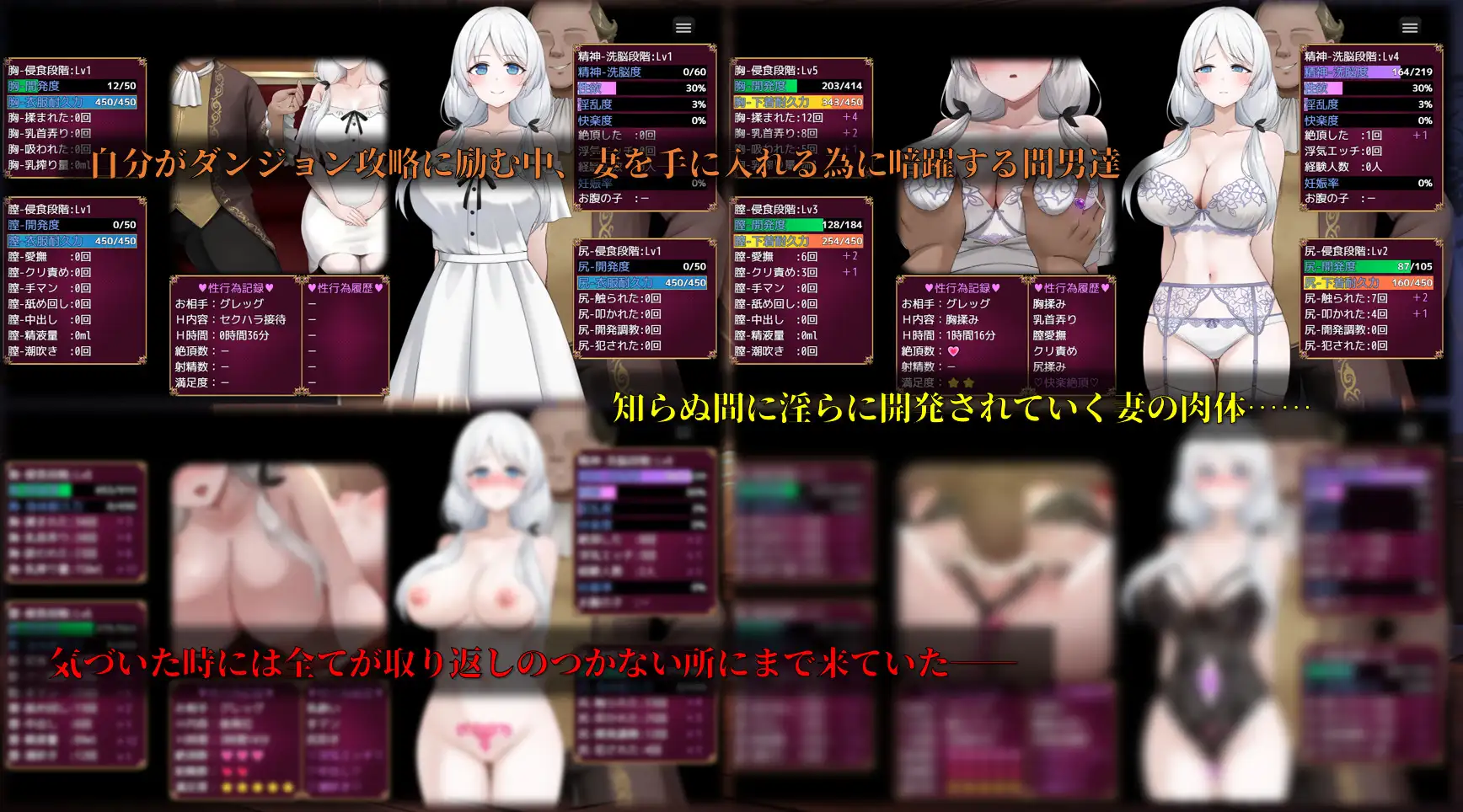 人妻セリアの堕落と背徳