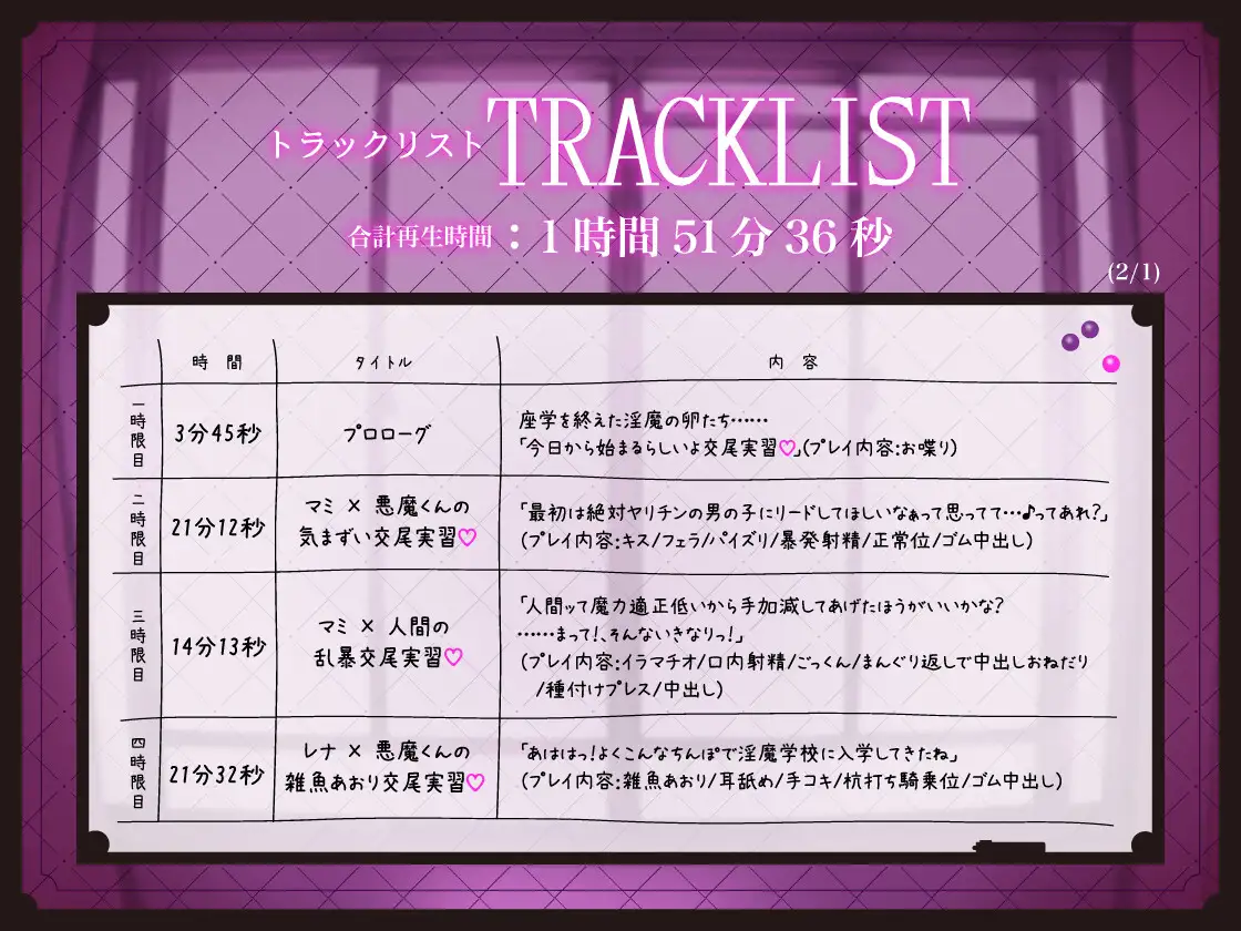 淫魔学校の交尾実習～真面目っ子とギャルの粗チン見下し&デカチン甘々媚び媚びセックス～