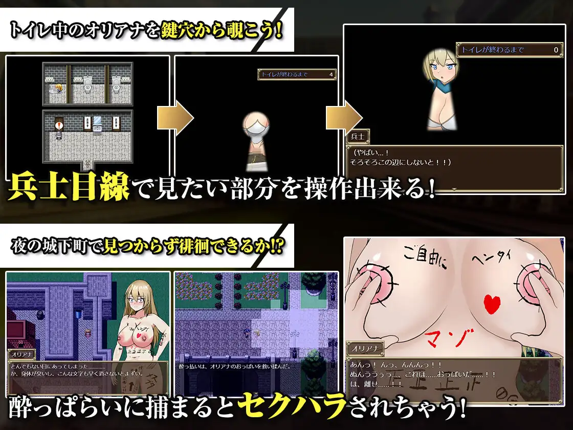 王国の勇騎士オリアナ