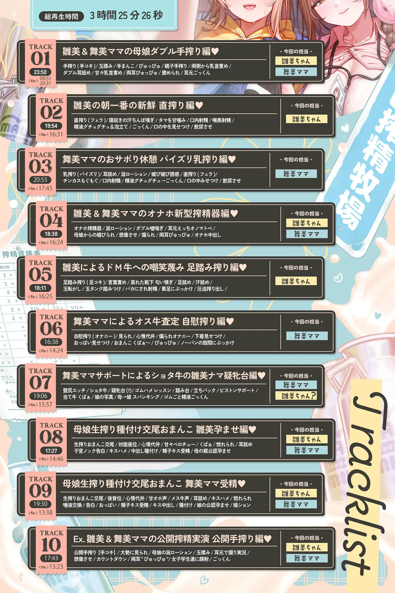 【✅️オス牛体験】搾精士さんのミルキングパーラー6 ～母娘搾精士に