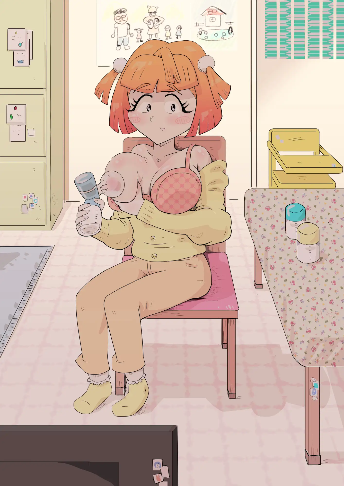 催○アプリで、キミんちのママ借りちゃった件♡ 3 「ミクロ系子沢山ママゆいの件」