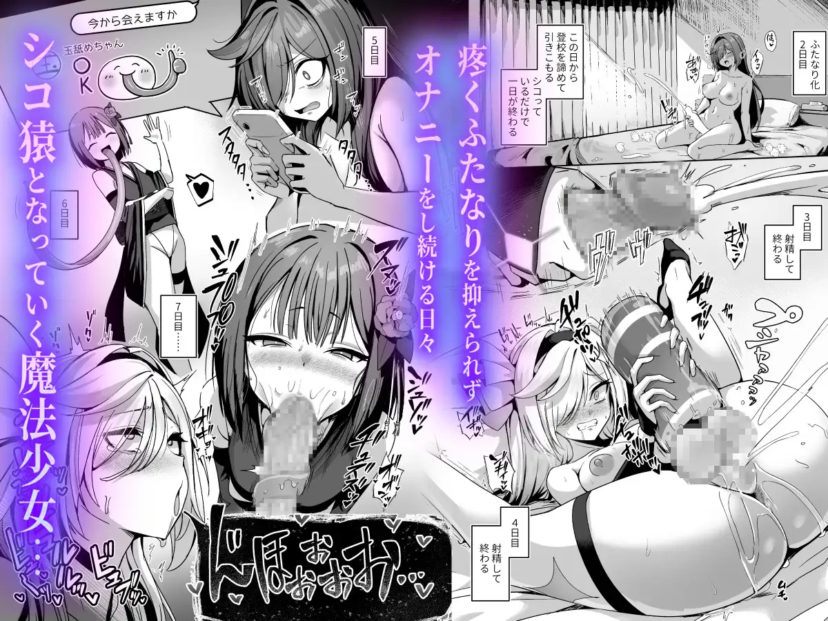 魔法少女セイントリリィ・男根 ～フタナリを生やされた魔法少女がチンポ狂いに堕ちるまで～