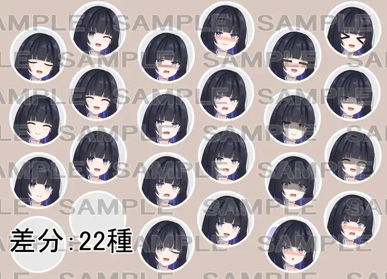 【立ち絵素材】令嬢8【裸差分あり】