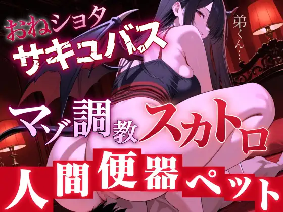 【マゾ調教スカトロ×おねショタサキュバス】淫魔お姉さんの人間便器ペット〜甘い完全服従調教〜
