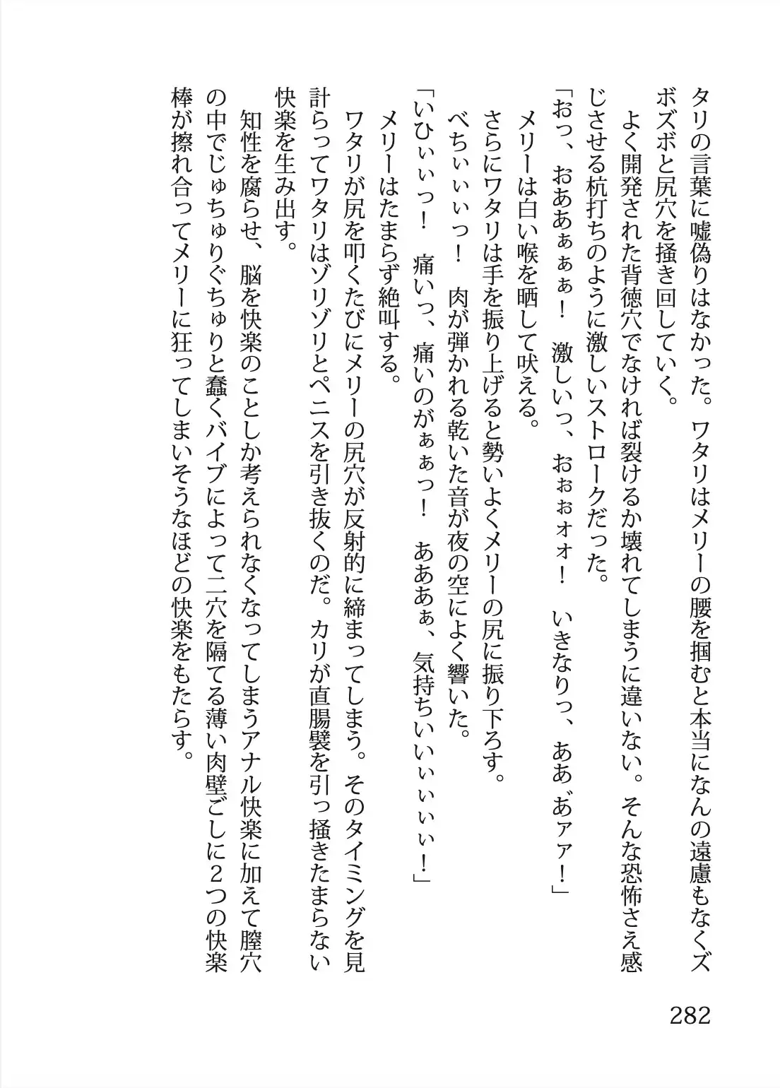 廃嬢執行 露出魔メリーの暴かれた秘密の変態性癖