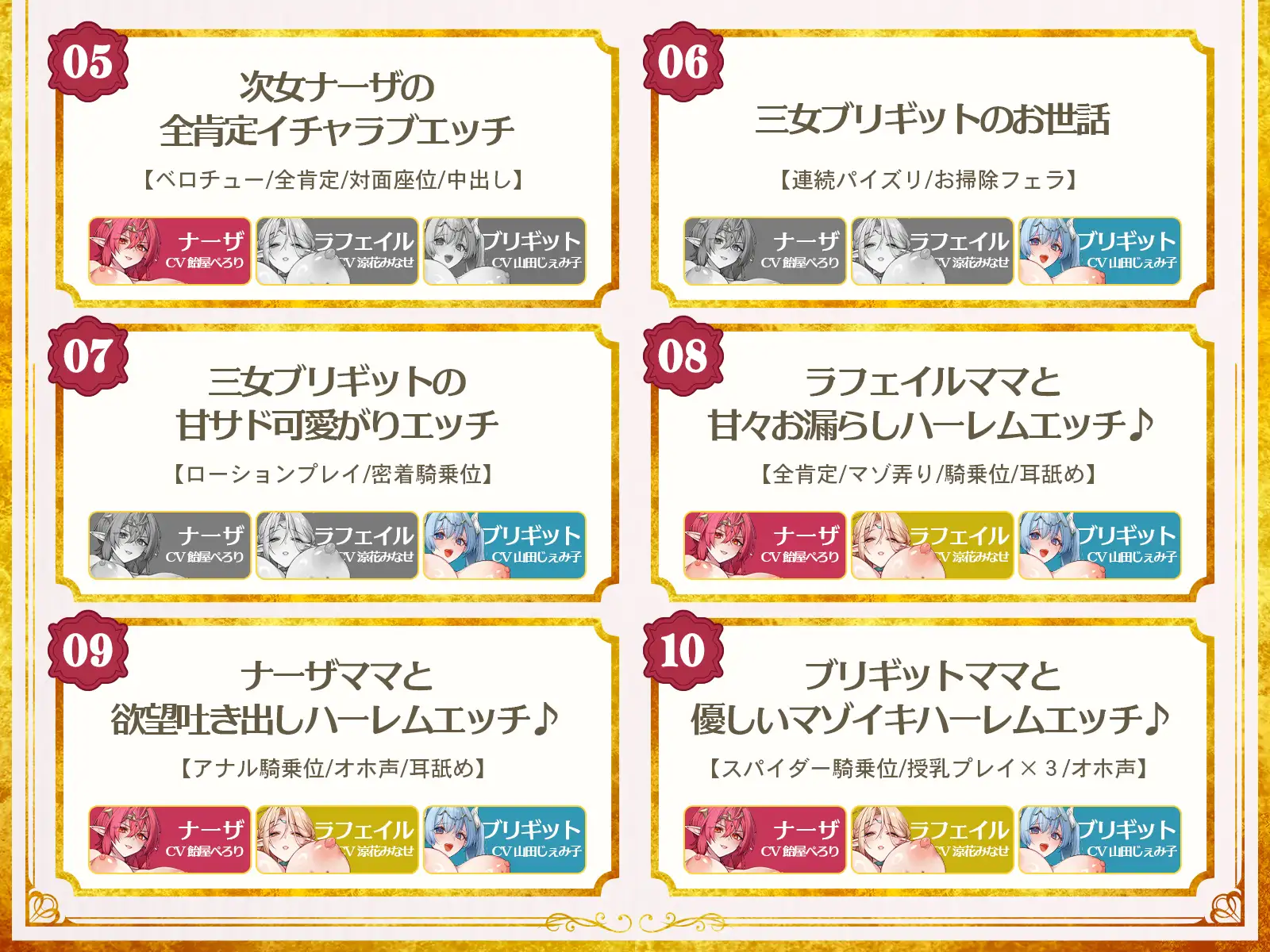 ✅早期購入特典付き✅エルフ三姫の養子争奪戦♡～養子になって人生リセット、堕落不可避の甘々セカンドライフを送りませんか?〜 【KU100収録】