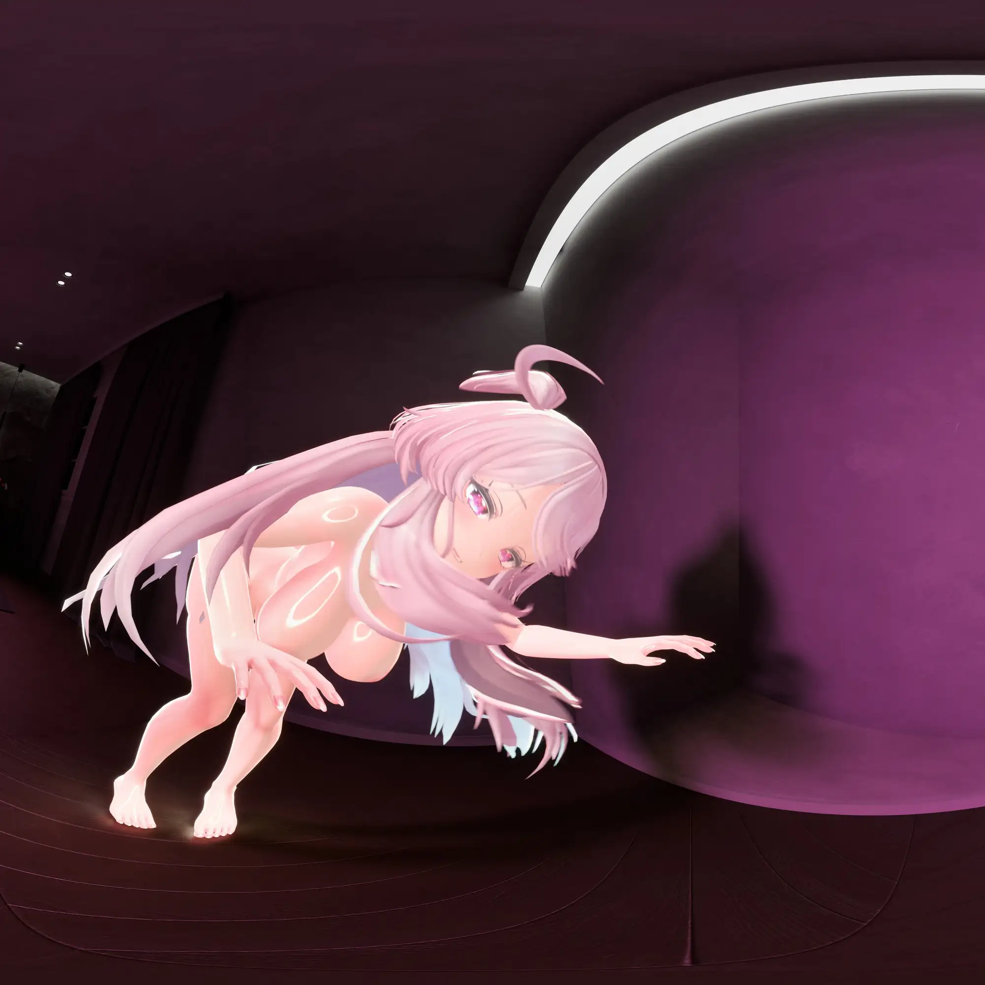 【8K/60fps/VR】極限没入VR 三体勢連続後背位(バック)～セレスティア～【Undef Vol.3】