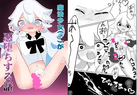 悪堕ち魔法少女(男の娘)2本セットまとめ