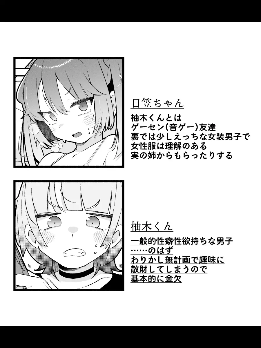 柚木くんのラブホ地獄(ヘル)♡〜調子に乗ってる女装男子をデカちんでメス顔にさせる話〜