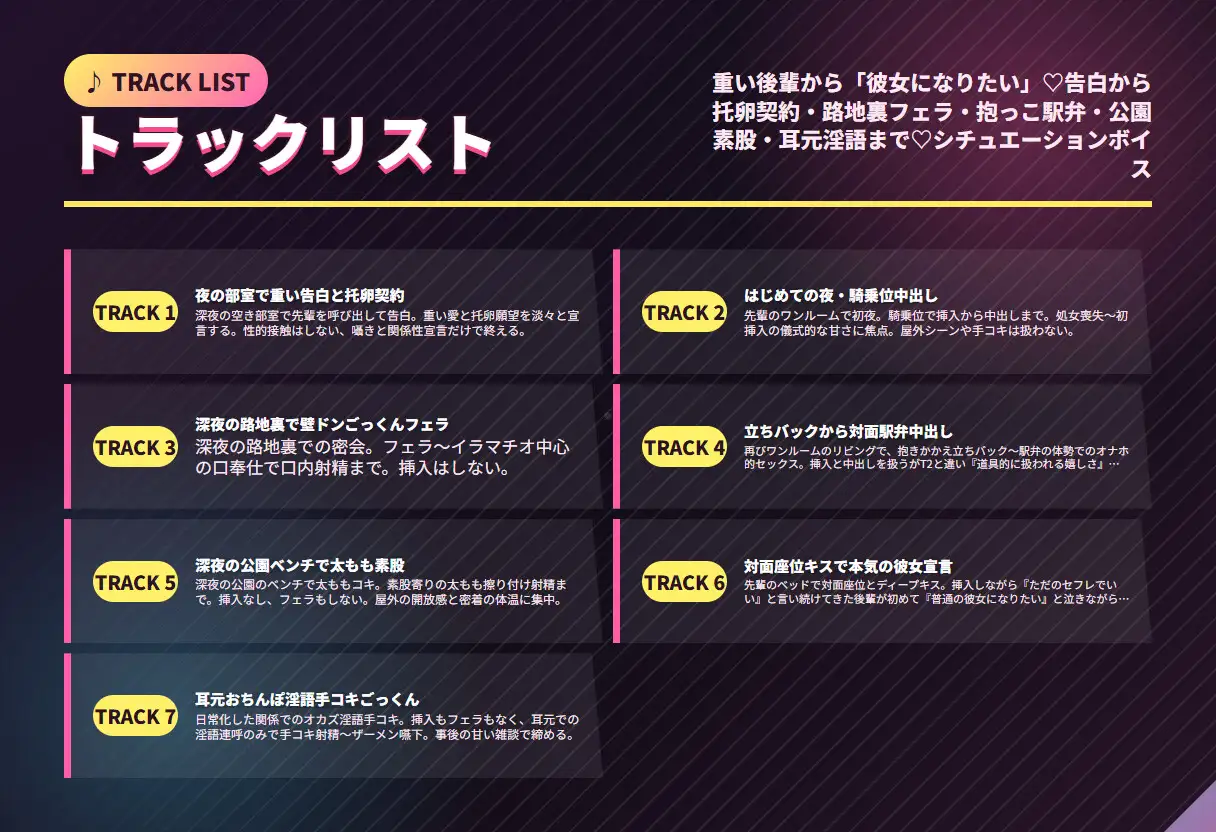 重い後輩から彼女になりたい♡告白から托卵契約