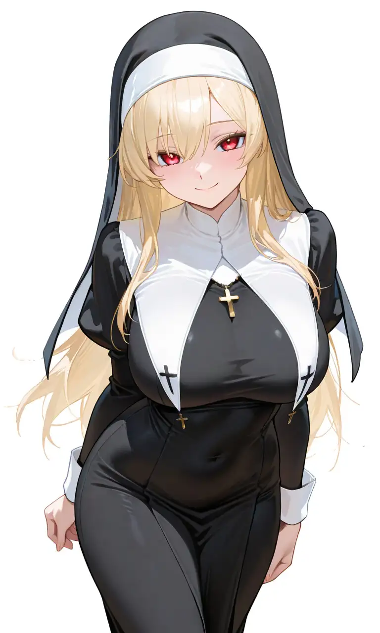 ドスケベ聖女様は処女だけは捧げたくない〜でも愛には勝てずに中出しさせてしまったようです～【男性受け/痴女/ファンタジー】