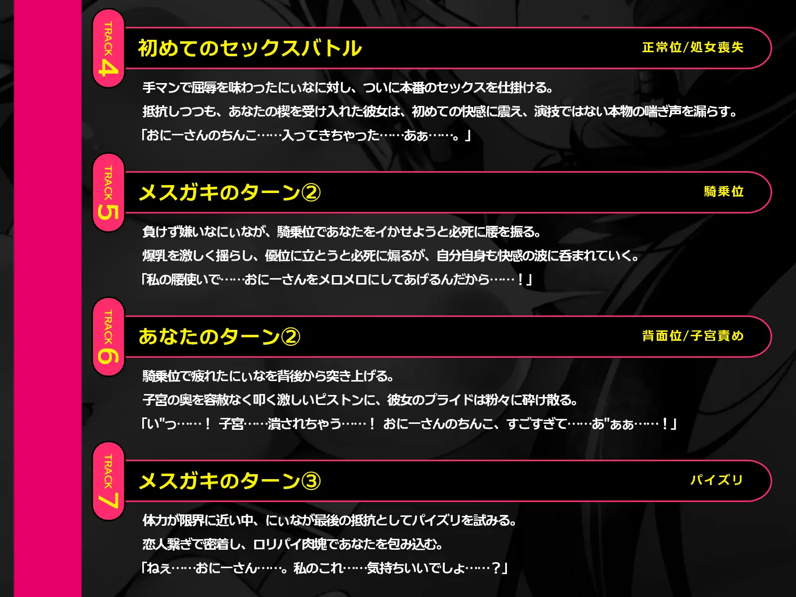 煽りメ○ガキvs絶倫性器～相手を堕とさないと出られない部屋で、プライドと快楽を賭けたS〇Xバトル開幕～(KU100収録作品)