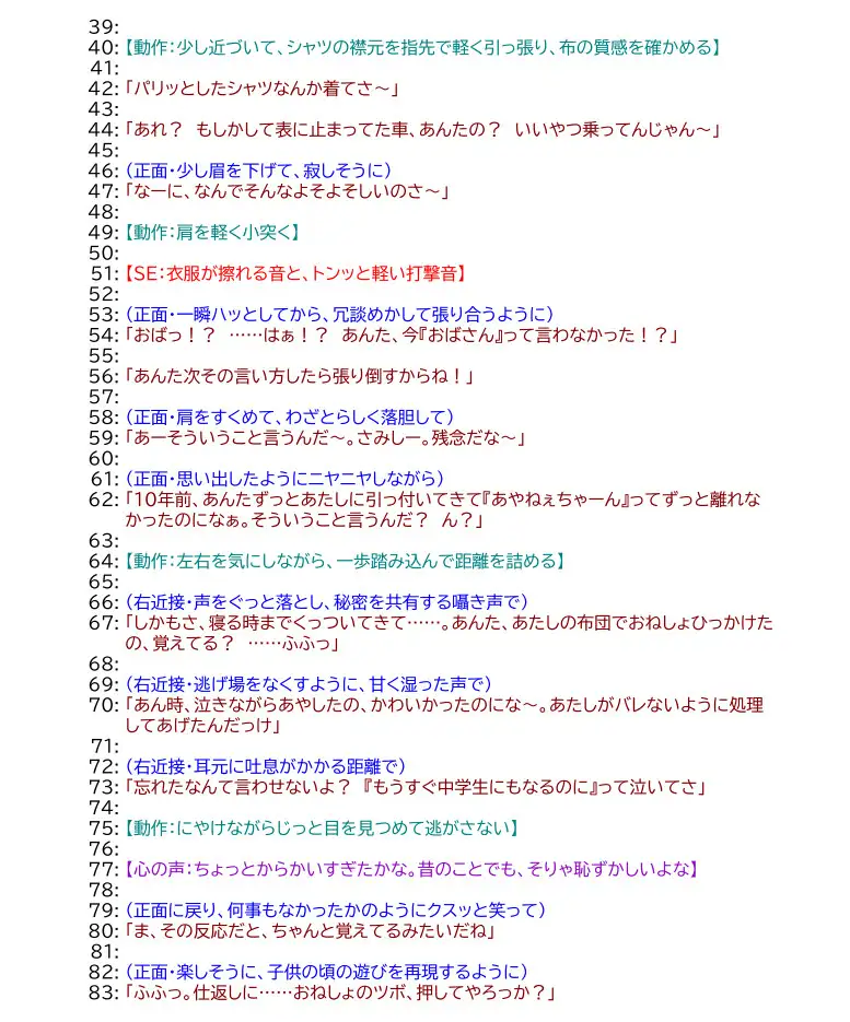 【脳内再生ASMRノベル】10年ぶりの再会でやらかしたおねしょ。――「昔とおんなじ失敗……二人だけの秘密だね」と年上いとこにからかわれて救われた夜