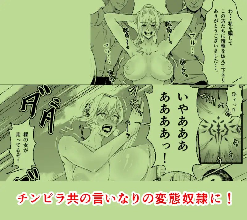 女魔法使いは肉便器奴○に堕ちる