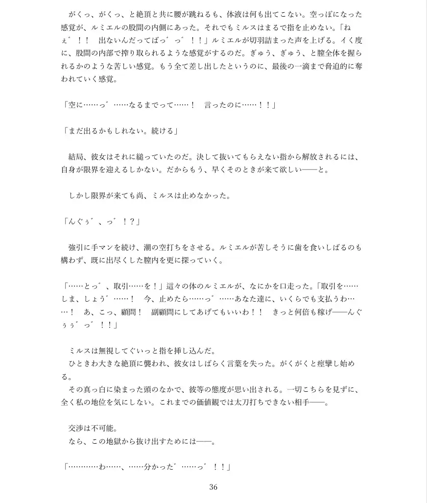 高貴なるハイエルフが絶頂支配され道具に堕ちるまで