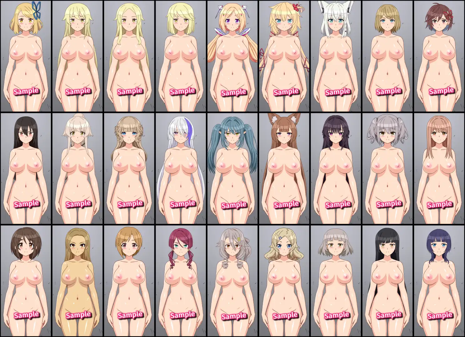 27人のパイパンヌードの女の子を「みつめえっち」したい人向けのCG集2026-SECHS-
