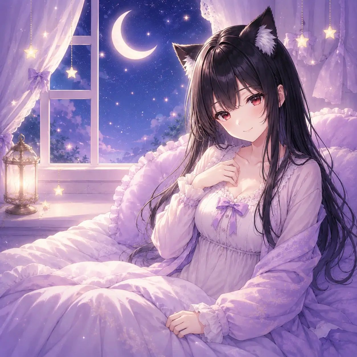 甘いヨガの呼吸で、とろけるように眠る15分ナイトガイド