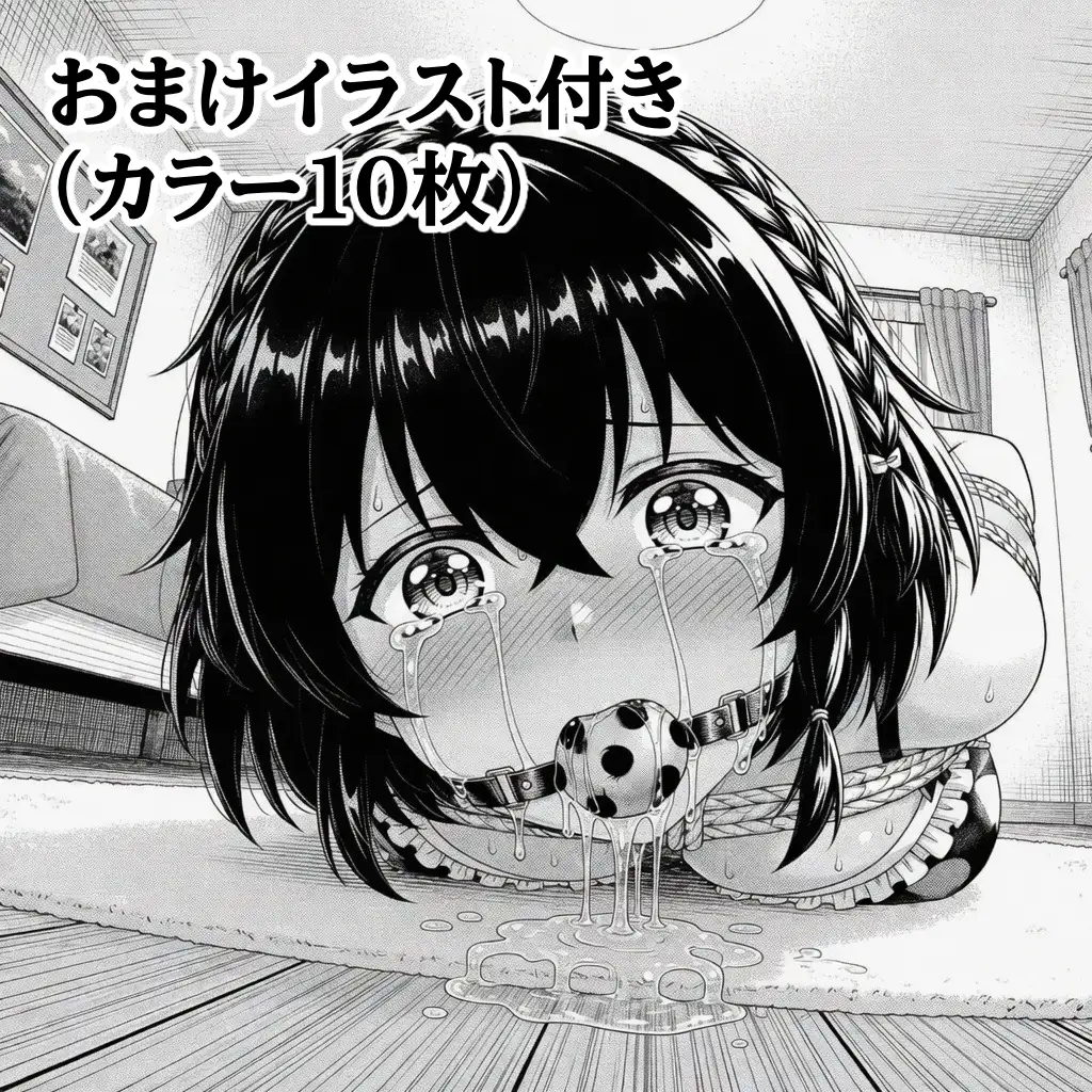 捕らわれたお嬢様とメイド~縄とバイブと巨大おちんちん猿轡~