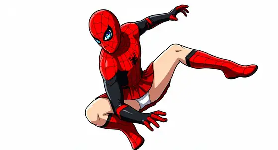 ミニスカスパイダーガール女刑事美鈴(27)の陥落 ――ショッカー蜘蛛祭壇に捧げられた紅き処女の肉体――
