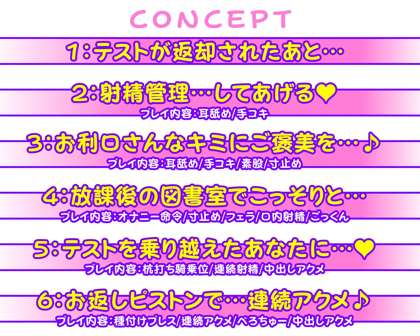 【期間限定55円/73分】優等生JKの甘サドな彼女 二人きりの時だけ見せる顔【KU100】